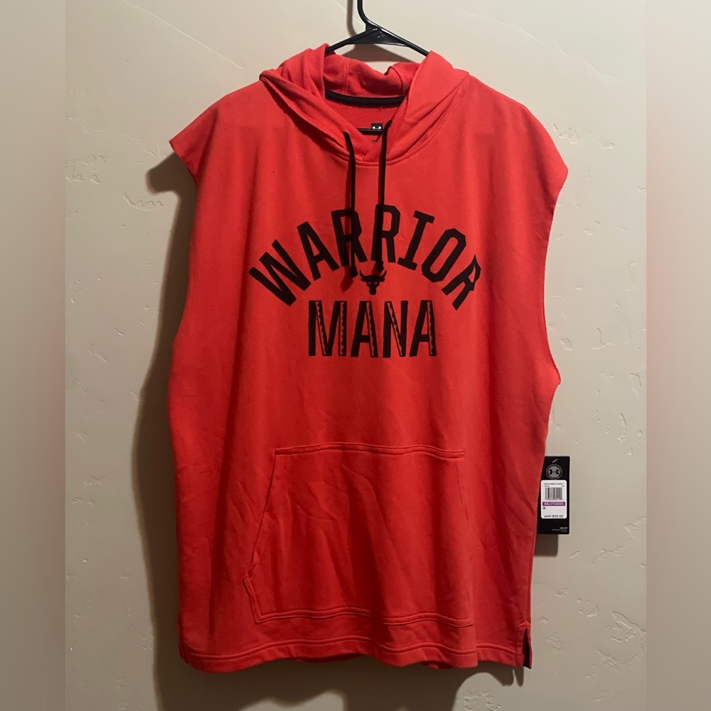 Under Armour!  Sleeveless Hooded Shirt!  Men’s XXL